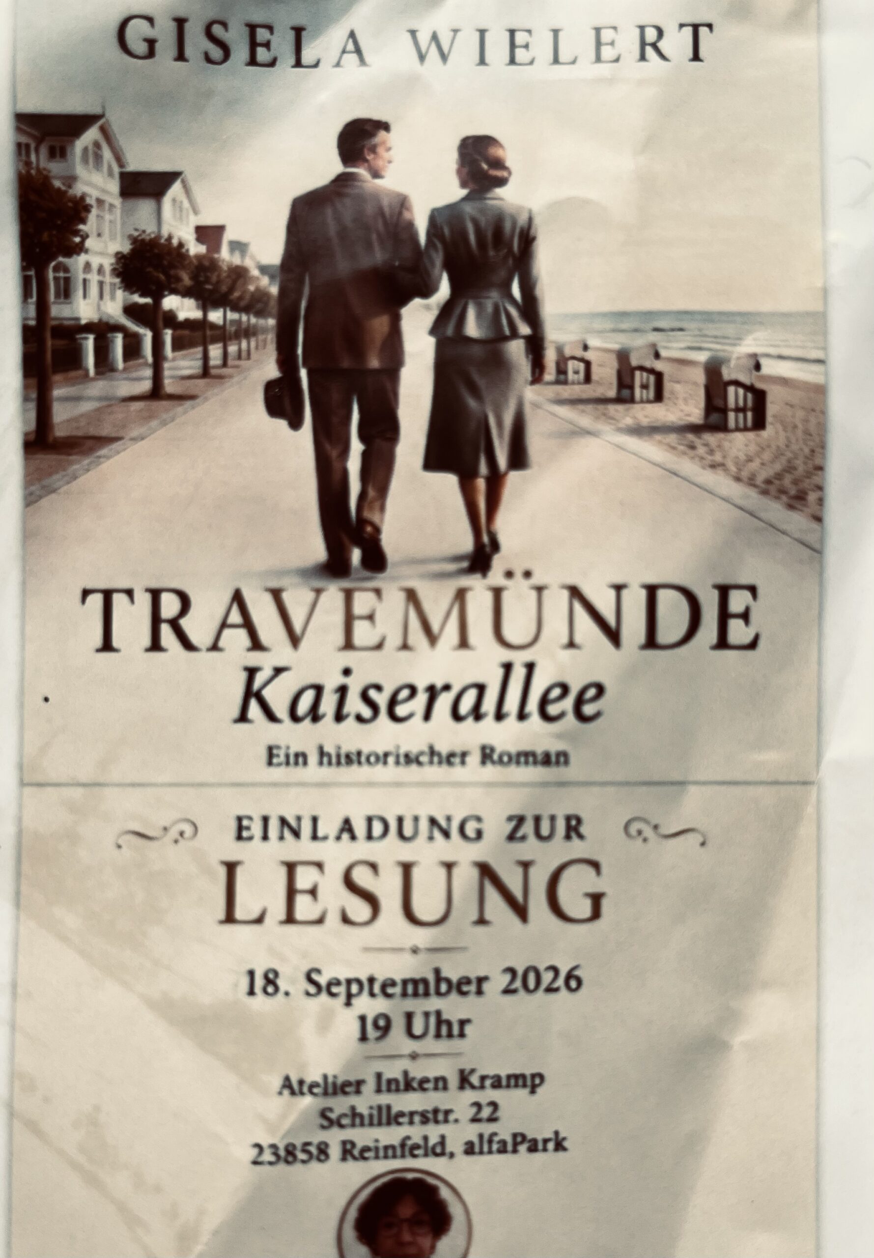 Travemünde Kaiserallee *Lesung* von Gisela Wielert